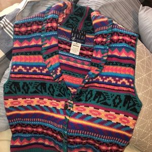 Miller’s multi-colored knit vest.  Size M.